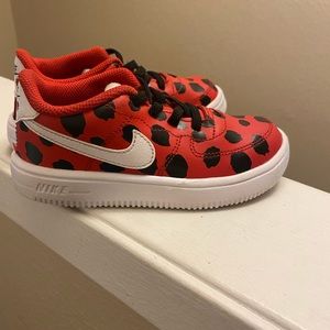 Nike Air Force 1-Lady Bug Theme